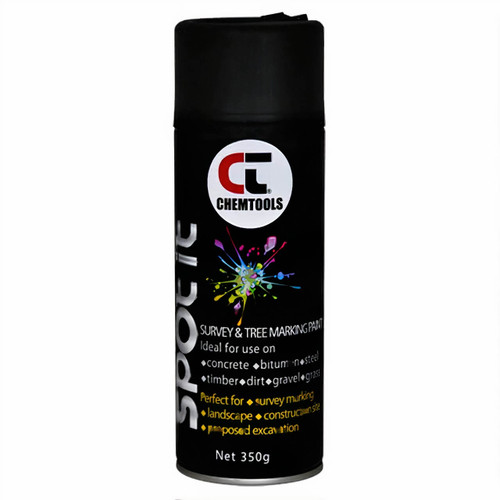 CT Spot It Marking Paint Black 350g Aerosol