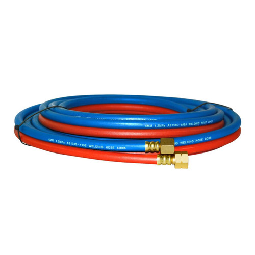 Twin 5mm Oxy/Acet Hose Set 10m