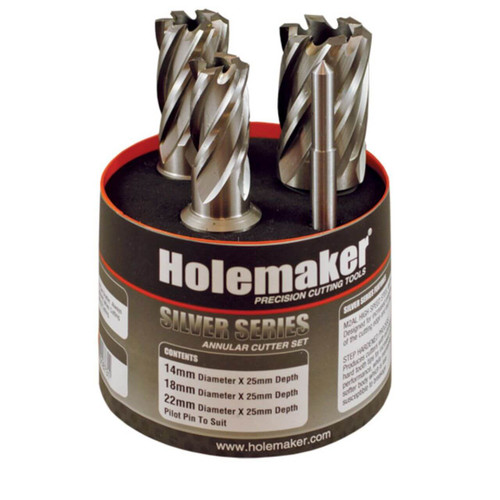 Holemaker Silver Series Set. Metric Short 14. 18. 22 & Pin