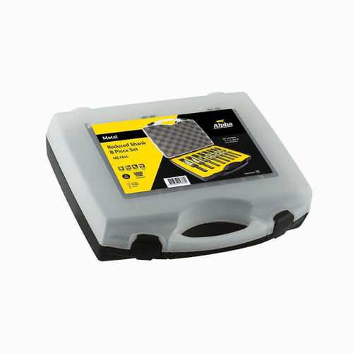Alpha 14-25mm Metric Reduced Shank Drill Set 8pce