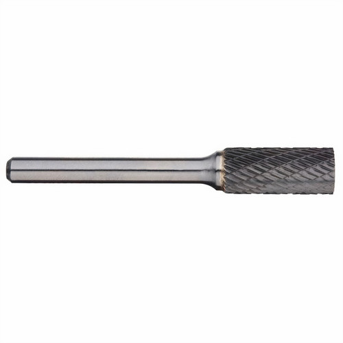 Alpha 1/4x5/8 Cylindrical Carbide Burr 1/4 Shank