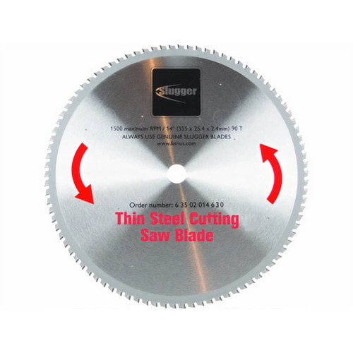 Slugger 350mm (14”) Thin Cold Cut Saw Blade 90T Slugger 350mm (14”) Thin Cold Cut Saw Blade 90T