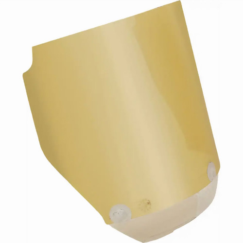 3M Gold Visor 1mm Polycarb 230mm x 400mm with Chinguard 3M Gold Visor 1mm Polycarb 230mm x 400mm with Chinguard