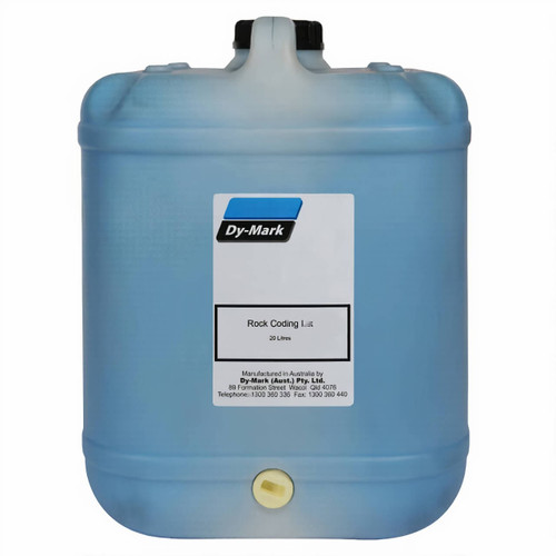 Dy-Mark Rock Coding Ink Fluro Blue 20L