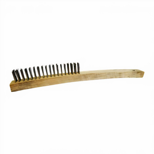 Josco 3 Row Converged Stainless Steel Wire Brush
