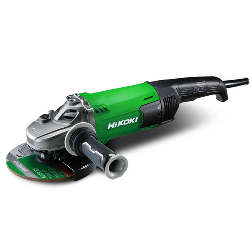 Hikoki 180mm Angle Grinder With Trigger Switch & 3 Position Antiv-Vibration Handle 2400W 240V Hikoki 180mm Angle Grinder With Trigger Switch & 3 Position Antiv-Vibration Handle 2400W 240V