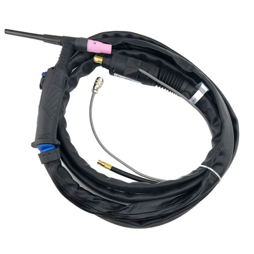 Unimig T2 Switched 4m (12') Tig Torch Flexi Euro (Razor 205)