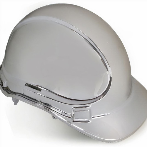 3M TA580 Unvented Polycarb (Heat) Safety Hard Hat Silver Coated