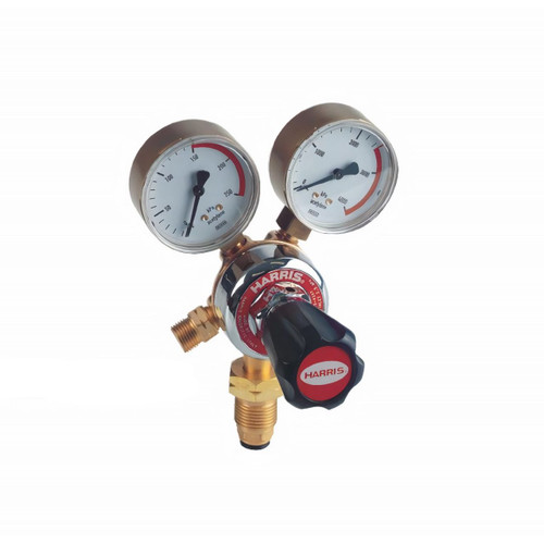 Harris 801 Acetylene Regulator. Vertical Inlet. 0-150kpa