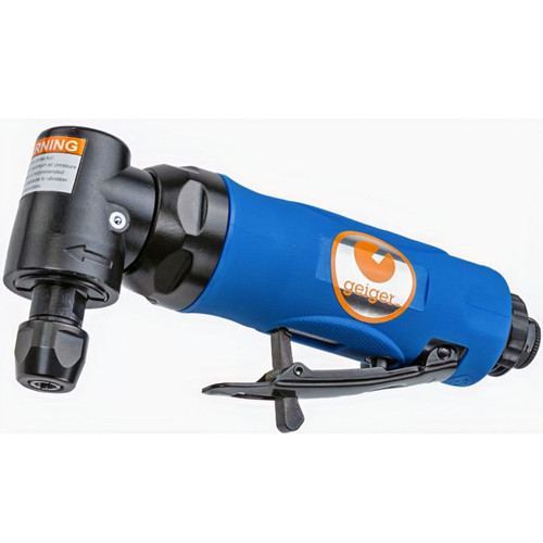 Geiger Right Angle Die Grinder 1/4” 18.000rpm Poly Grip Handle