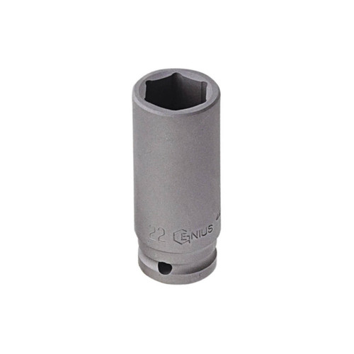 Genius 1/2 Dr x 30mm C/M Deep Impact Socket Metric