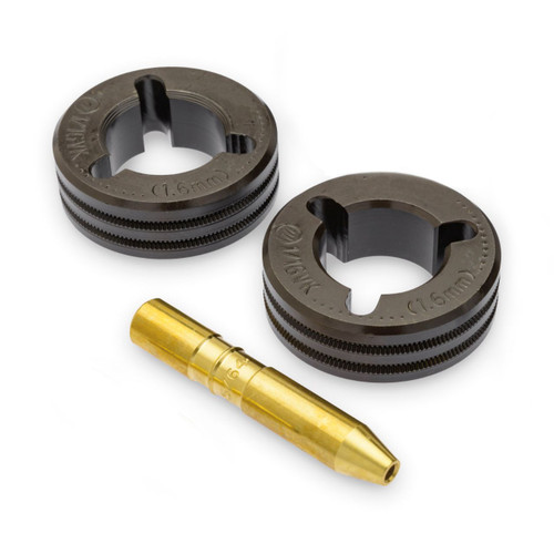 Miller 42OD x 22ID x 14W 1.6mm Knurled 2RD Drive Roller Kit