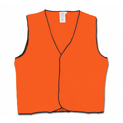 Maxisafe High-Vis Orange Safety Vest L - Day Use