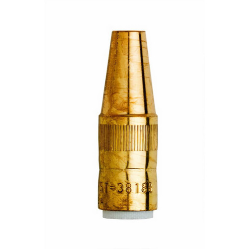 Bernard C/fire Sml Brass Tapered Nozzle 3/8” I.D.1/8” Rec