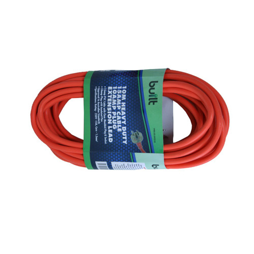 10m 240V Extension Lead 15A H/Duty 10A Plug & Socket