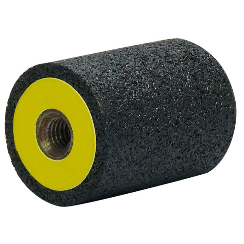 Norton Plug Wheel Alox 40x63x3/8W AC24RB T18R Round End CRS