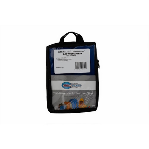 Promax Blue Leather Apron 900x600mm
