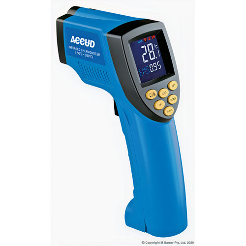 Accud Digital Infrared Thermometer -50 to 700°C