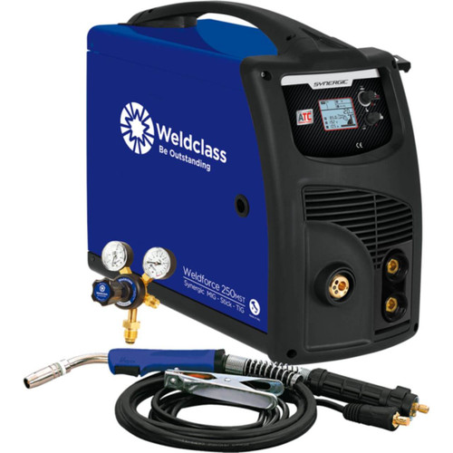 Weldclass Ultra 250MST Synergic Mig/Stick/Tig Welder