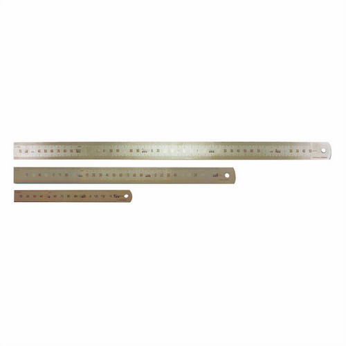 Sterling 300mm/12 Stainless Steel Ruler Metric & Imperial