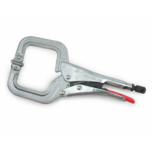 Stronghand Locking C-Clamp Pliers Swivel Pads 165mm