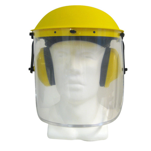 Maxisafe Medium Impact Visor with Earmuffs