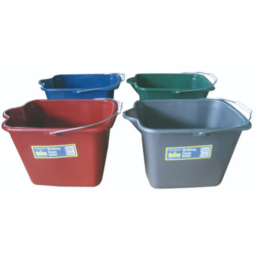 Plastic Oblong Bucket 9L