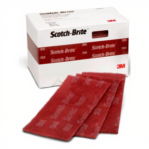 3M Scotch-Brite Durable Flex Hand Pads 115x230 A-VFN Maroon
