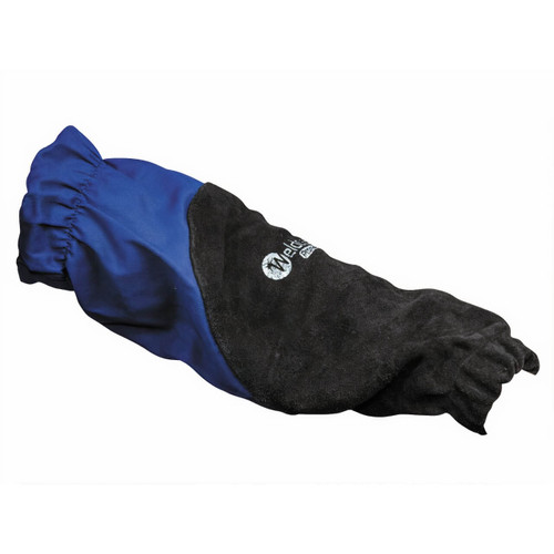 Promax Blue Leather/FR Welding Sleeves 470mm