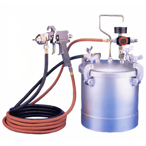 Mako 10L Pressure Paint Pot Set (inc 2m Hose)