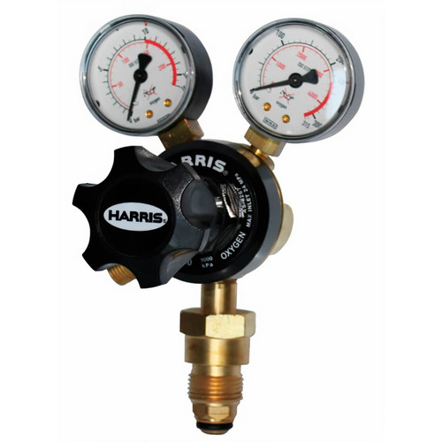 Harris 730 Oxygen Regulator. Vertical Inlet. 0-1000kpa