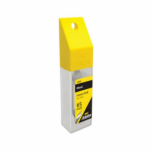 Alpha No.6 Centre Drill (1/2” 12.70mm) Gold Series