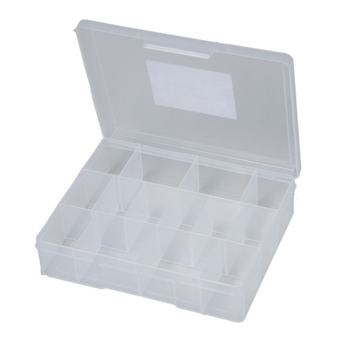 Fischer Medium 14 Comp Parts Box 195x157x48mm
