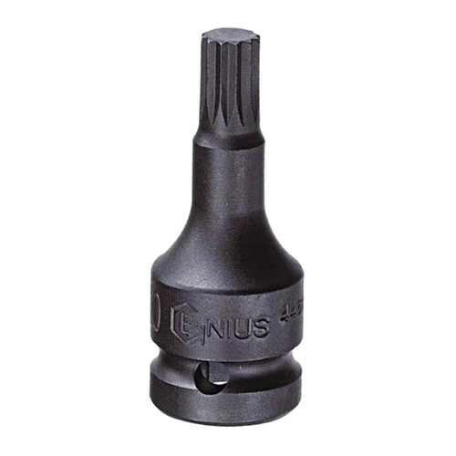 Genius 1/2 Dr M14 Spline Head Impact Driver 76mmL