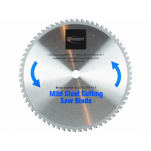 Slugger 350mm (14”) Mild Steel Cold Cut Saw Blade 66T
