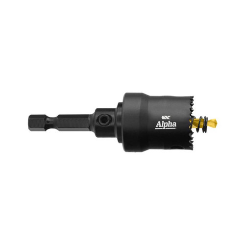 Alpha 22mm Fine Tooth Cordless Hole Saw With Arbor