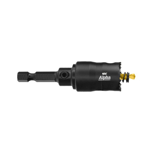 Alpha 19mm Fine Tooth Cordless Hole Saw With Arbor