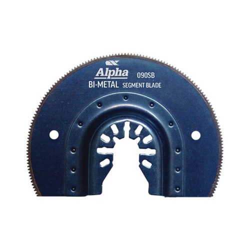 Alpha 90mm HSS Segment Bi-Metal Multi-tool Blade