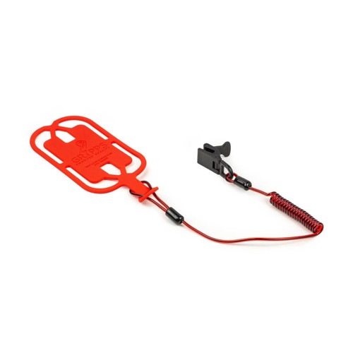 GRIPPS Phone Gripper with Coil Tether (Non-Conductive) 0.3kg Max Load