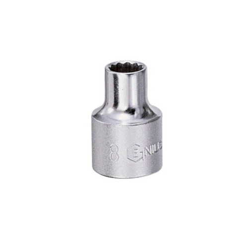 Genius 3/8 Dr x 7mm 12pt C/V Hand Socket Metric