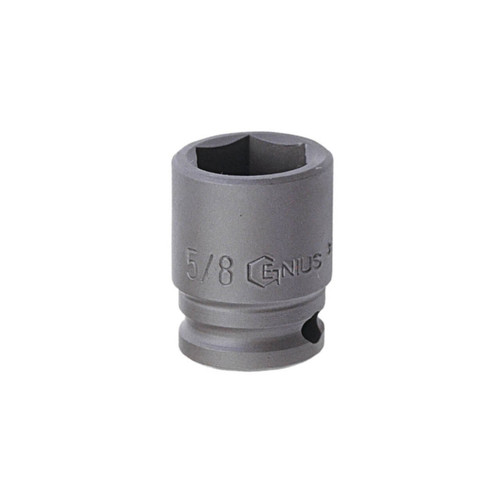 Genius 1/2 Dr x 1-1/2 C/M Std Impact Socket Imperial