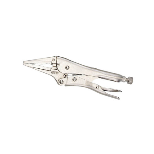 Genius 100mm Long Nose Locking Pliers With Cutter