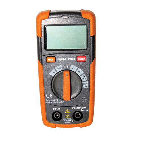 SP Tools Pocket Sized Digital Multimeter with Temperature Gauge