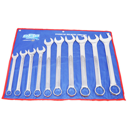 888 Tools 24-50mm Jumbo Combination ROE Spanner Set Metric 10pce