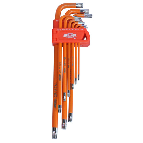 888 Tools Torx Tamperproof Allen Key Set Metric 9pce