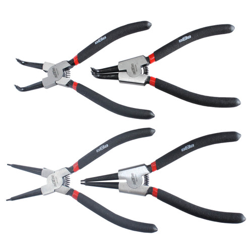 888 Tools 175mm Circlip Plier Set 4pce