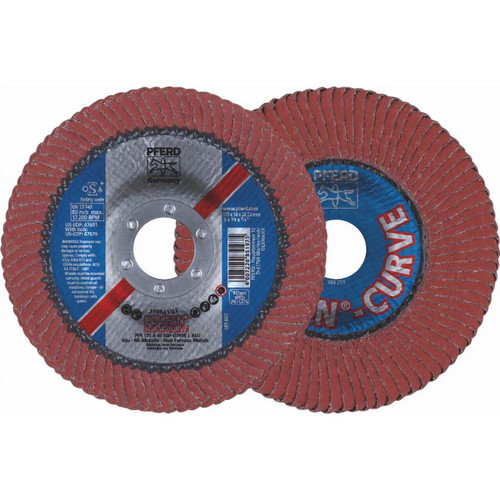 Pferd PFR 125mm 40g SGP-Curve L Alu Flap Disc