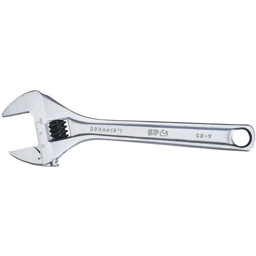 SP Tools 375mm Premium Chrome Adjustable Wrench