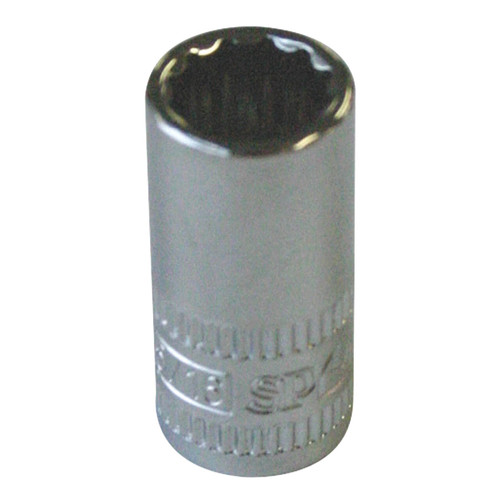 SP Tools 1/4 Dr x 7/16 12pt C/V Hand Socket Imperial