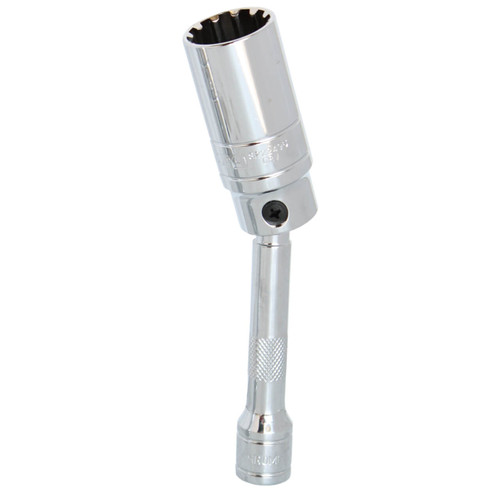 SP Tools 3/8 Dr x 21mm-13/16 Spline Magnetic Spark Plug Socket